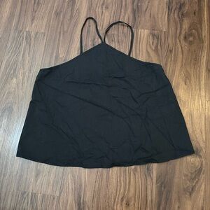 Black Spaghetti Strap Tank Top